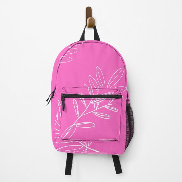 Item preview, White Leafs on a Pink Background designed and sold by AJ505.