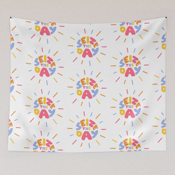 Item preview, seize the day sun colorful designed and sold by brooke-rebe.
