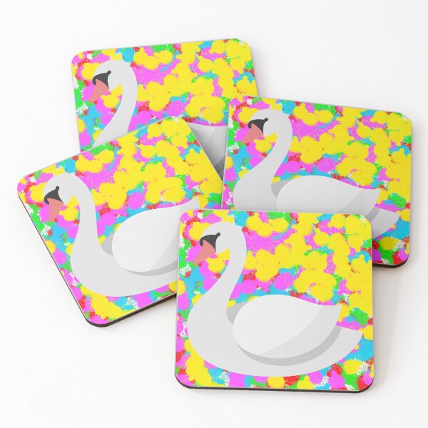 Item preview, Swan Pop Colour/Color Background Tie Dye Funky Cool designed and sold by IBMClothing.