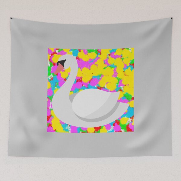 Item preview, Swan Pop Colour/Color Background Tie Dye Funky Cool designed and sold by IBMClothing.