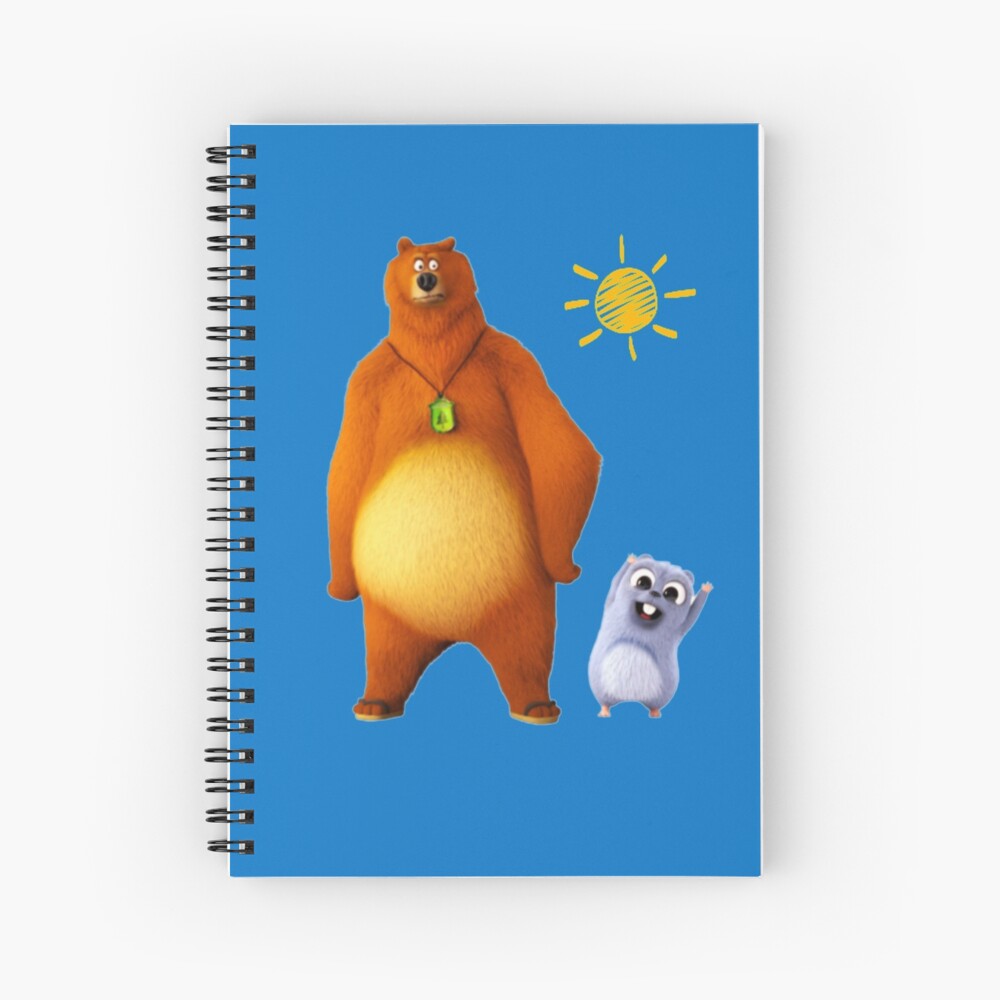 Grizzy and lemmings Spiral Notebook