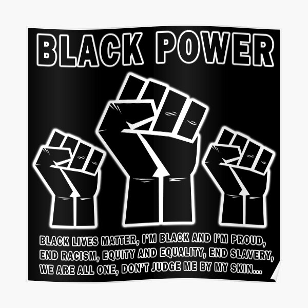 Black Power - BLM Poster