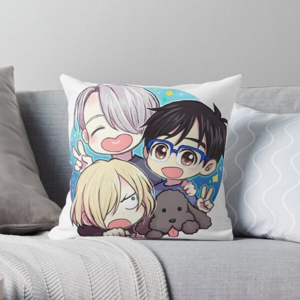 yuri sur glace Coussin