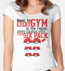 Pokemon gym monkey Women's Fitted Scoop T-Shirt