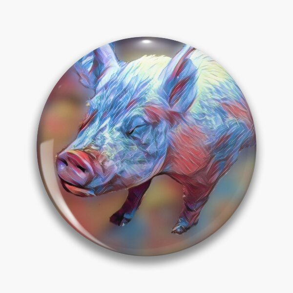 Item preview, Rainbow Pig designed and sold by skipperjordan.