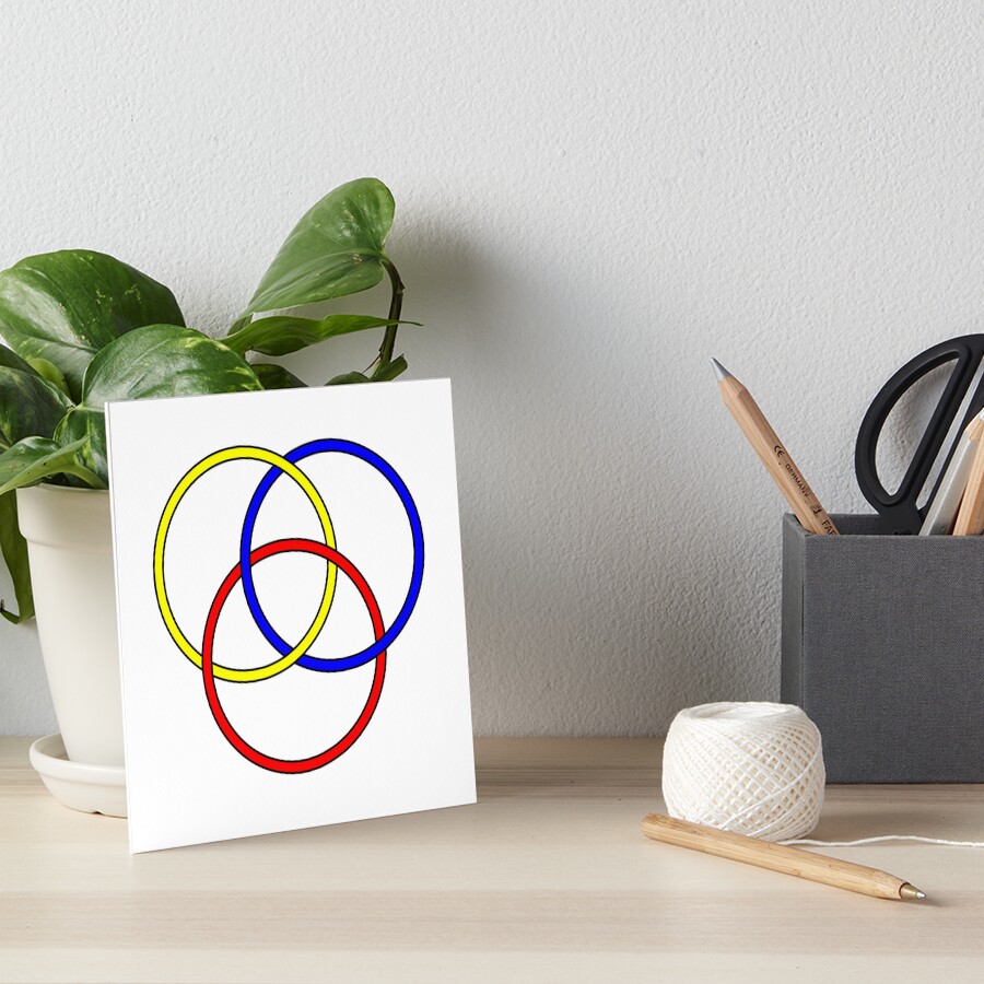 "Tripod of Life Original" Art Board Print by amoghprints Redbubble