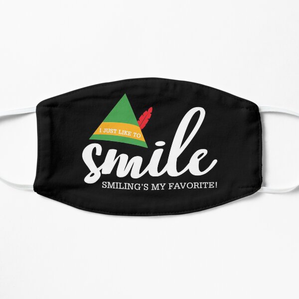 Smiling's My Favorite Flat Mask