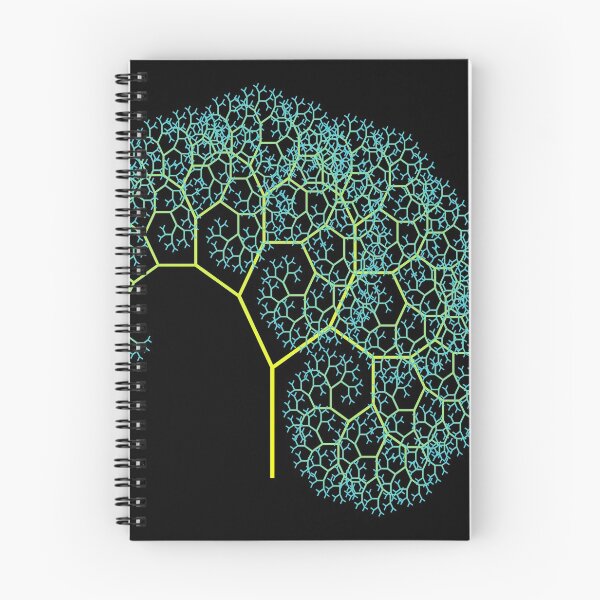 Item preview, Canopy Fractal Geometric Tree - Yellow green designed and sold by creativo21.