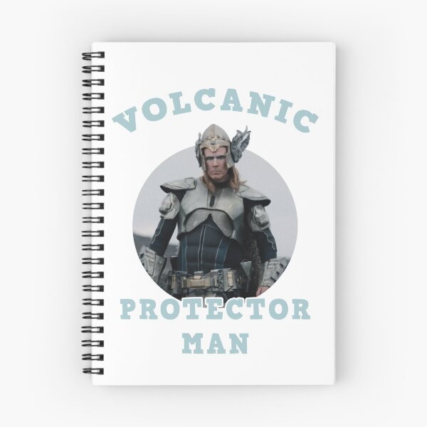Item preview, Volcanic Protector Man designed and sold by Fenja Van Em.