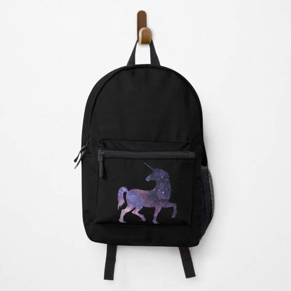 Item preview, Wanderlust unicorn Silhouette with galaxy Landscape, stars, cosmic view, night sky designed and sold by Kinisis.