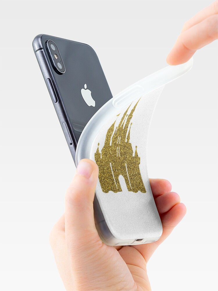 Alternate view of Gold iPhone Case