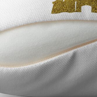 Alternate view of Gold Throw Pillow