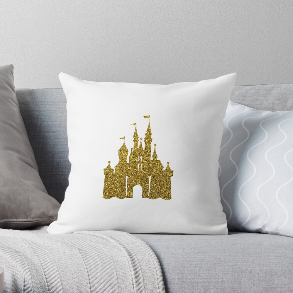 Gold Throw Pillow