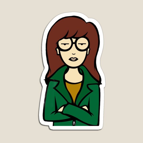 Item preview, daria morgendorffer sticker designed and sold by emstickershopp.