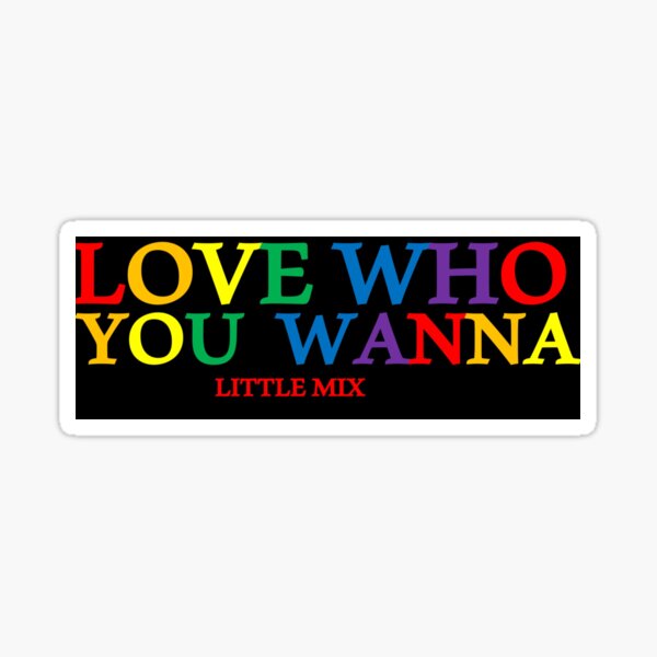 Aperçu de l'œuvre Strip Little Mix Gay Pride Month Paroles Filles Produits inspirants Inspiré LGBTQ+ créée et vendue par mixermerch.