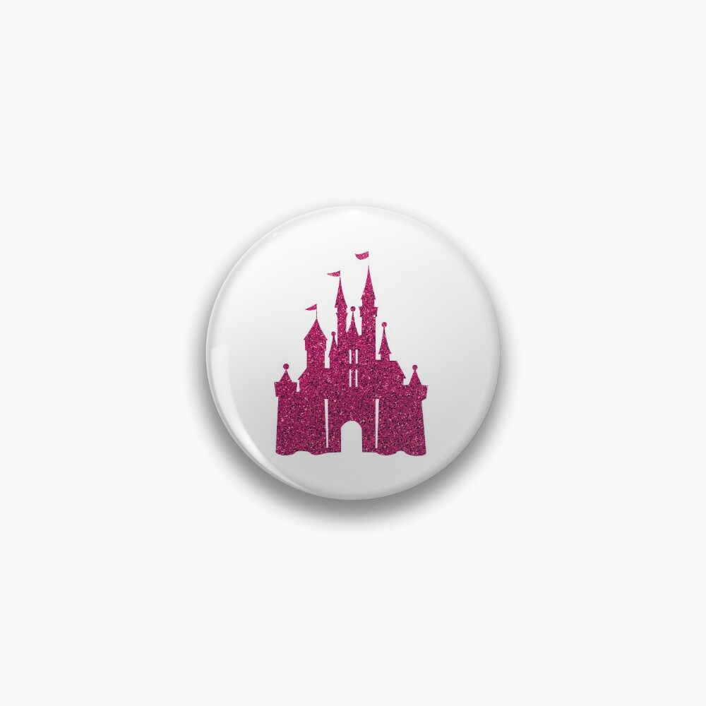 Pink Glitter Wishes Pin