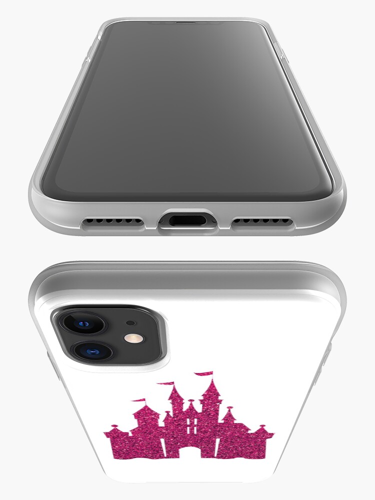 Alternate view of Pink Glitter Wishes iPhone Case & Cover