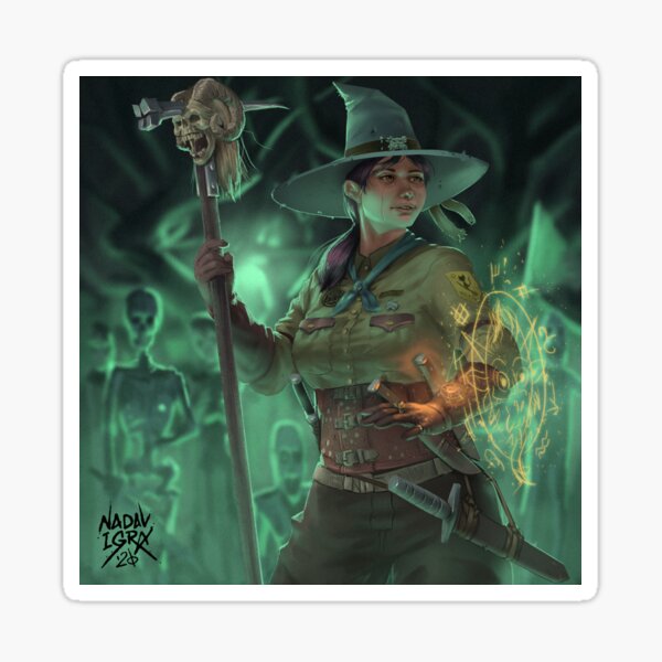 Item preview, Military Witch designed and sold by Hellbeard.