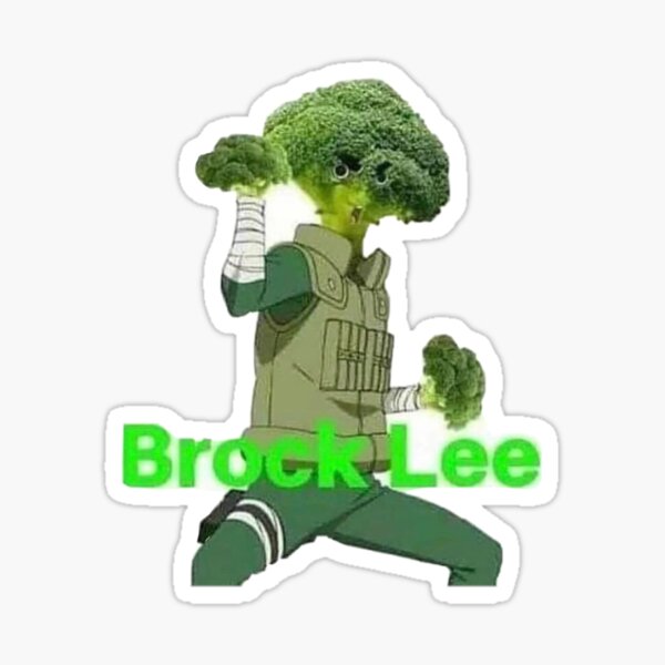 Rock lee brocklee Sticker