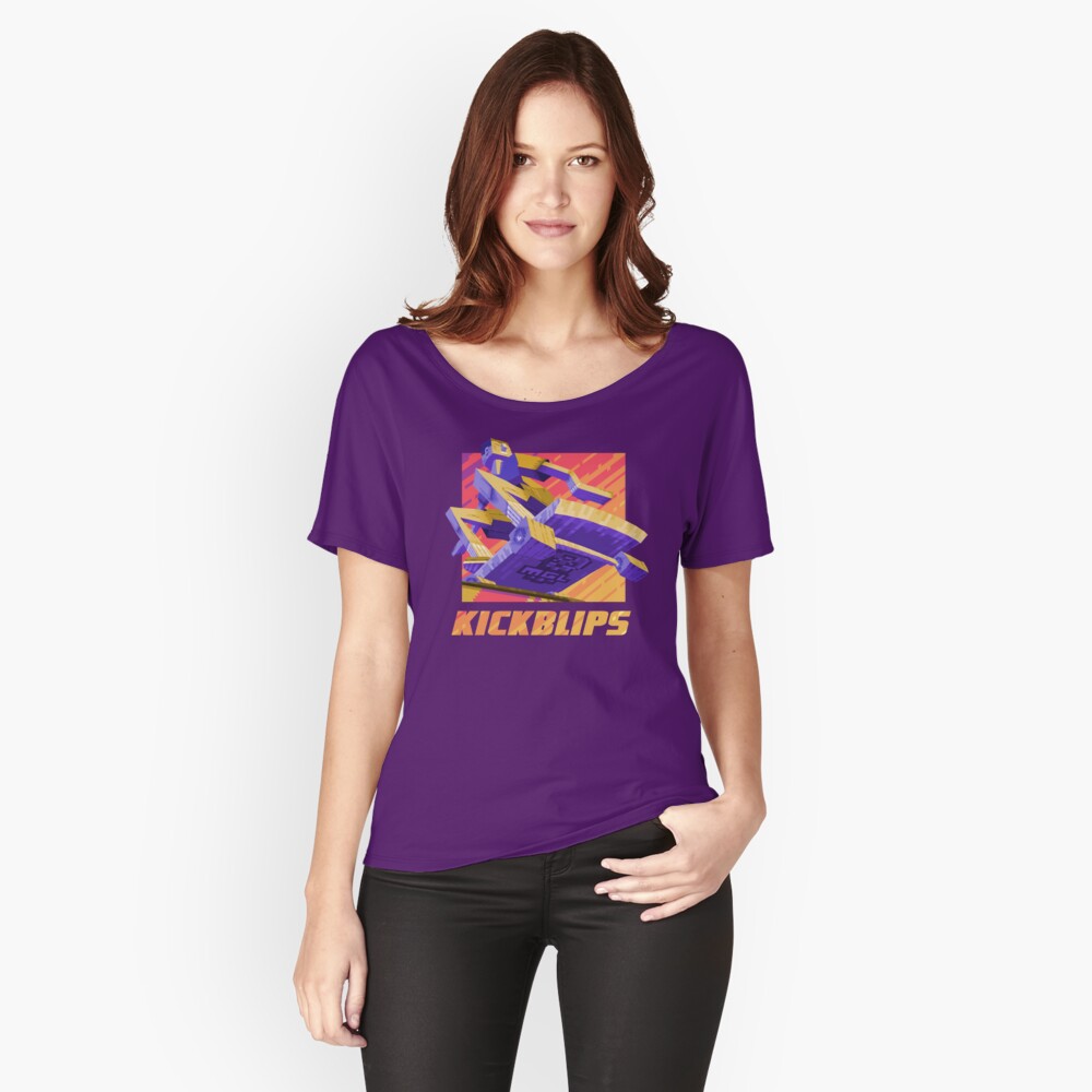 Kickblips Pro Skater Relaxed Fit T-Shirt