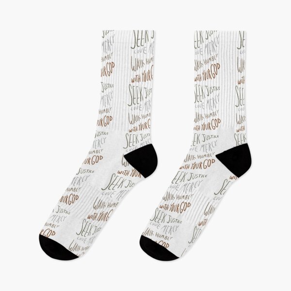 Item preview, Seek Justice, Love Mercy, Walk Humbly with Your God designed and sold by Ashley Moen.