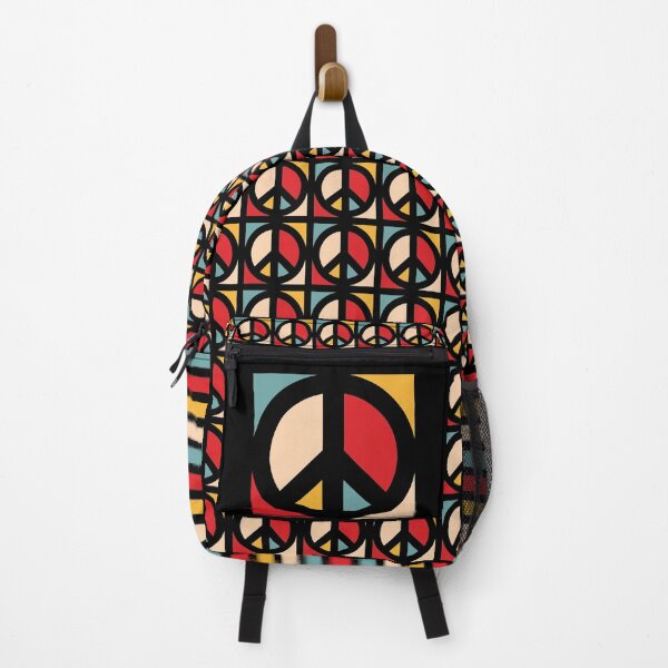 Item preview, Color Block Peace Sign designed and sold by wickedpretty.