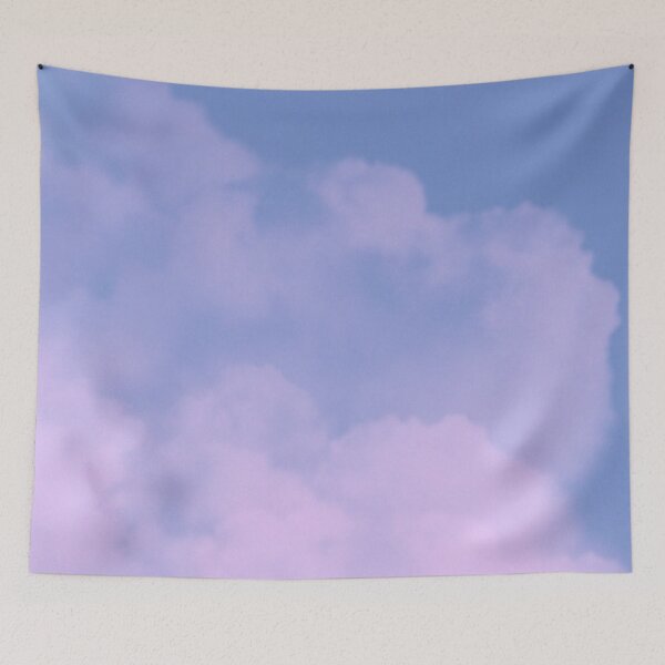 Item preview, Cotton Candy Clouds Pattern II (blue&pink)  designed and sold by . Eazypanda ..
