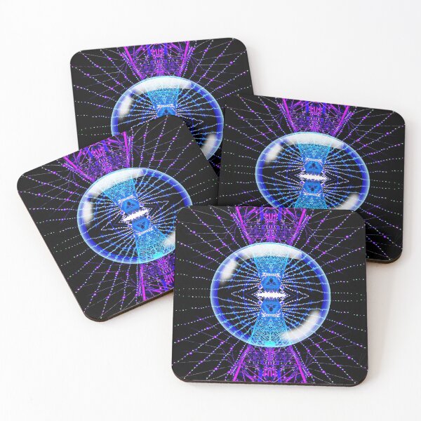 Item preview, Blue Orb Purple Background Variant Reflection designed and sold by Krystian Stafford.