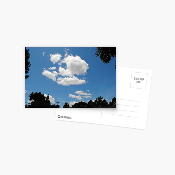 Passing Clouds! Postcard