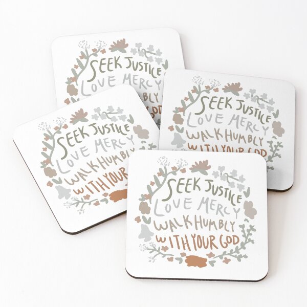 Item preview, Seek Justice, Love Mercy, Walk Humbly with Your God designed and sold by Ashley Moen.