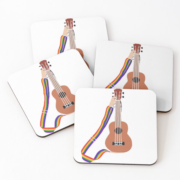 Item preview, rainbow ukelele designed and sold by beffyann02.