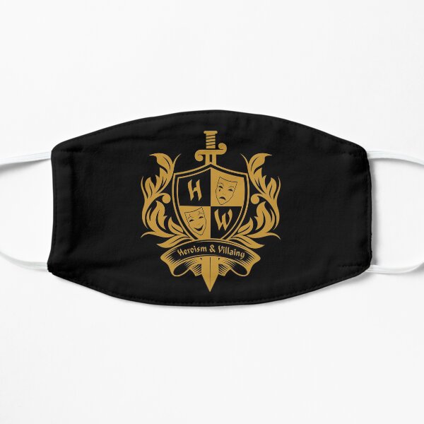 Hieronymous Wiggenstaff's School for Heroism and Villainy Crest | The Adventure Zone: Graduation Flat Mask