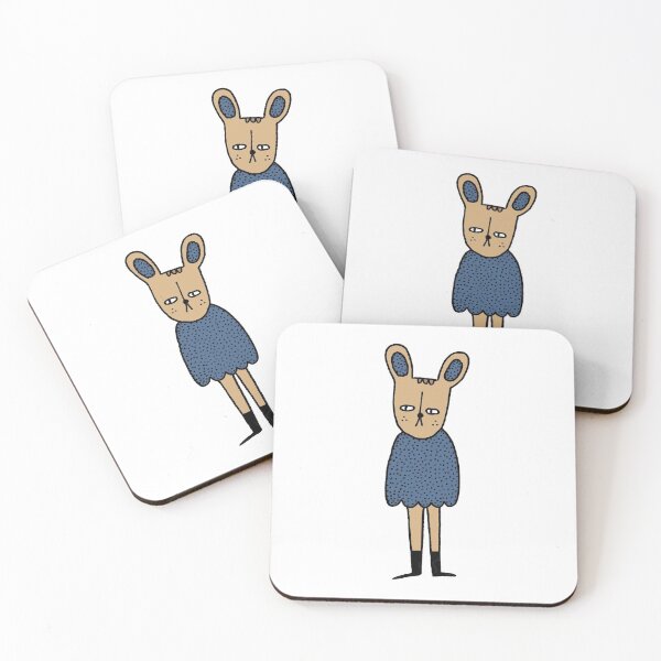 Item preview, Spotted Rabbit in Blue/Brown designed and sold by cosmicmouse.