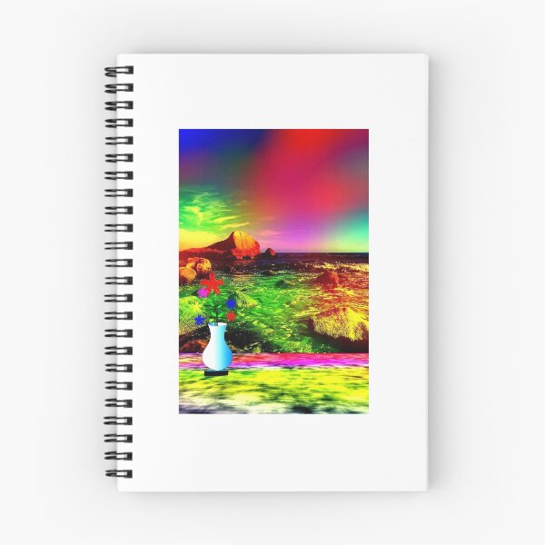 Item preview, rainbow flower beach designed and sold by karlie ..