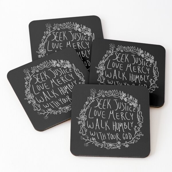 Item preview, Seek Justice, Love Mercy, Walk Humbly with Your God designed and sold by Ashley Moen.