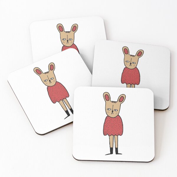 Item preview, Spotted Rabbit in Red/Brown designed and sold by cosmicmouse.