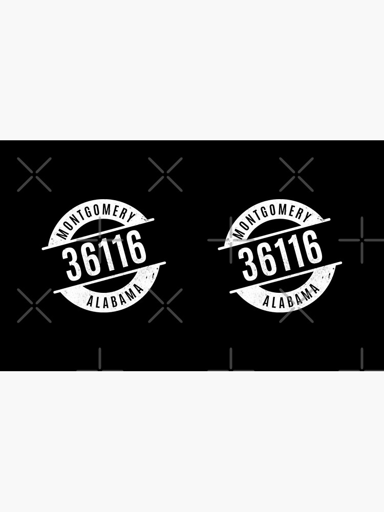 "Montgomery Alabama 36116 Zip Code" Mug by creativecurly Redbubble