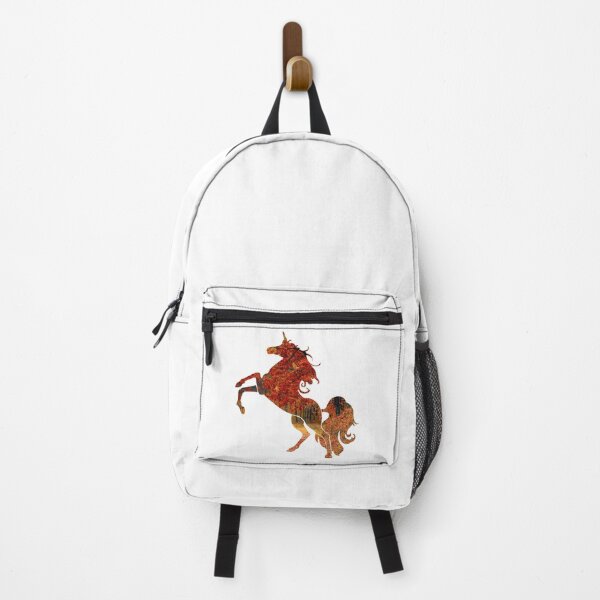 Item preview, Wanderlust Unicorn Silhouette with Autumn Forest Landscape, Trees designed and sold by Kinisis.