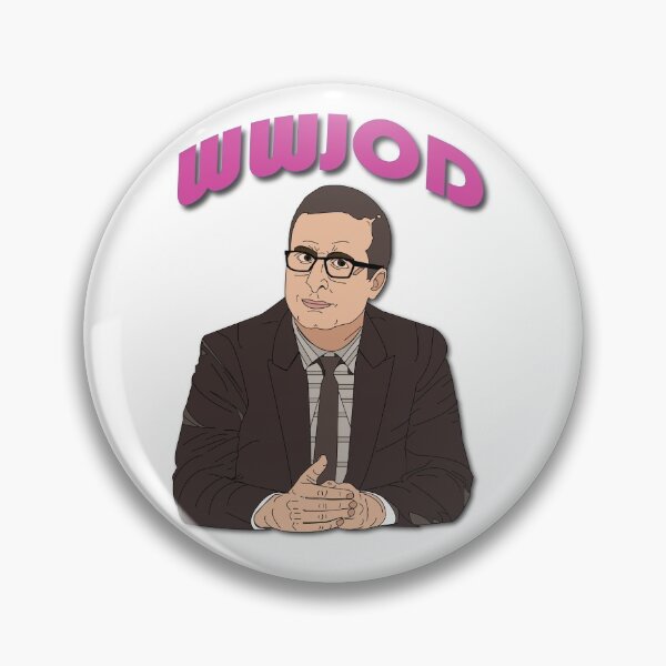 Item preview, What Would John Oliver Do? designed and sold by colormetabby.