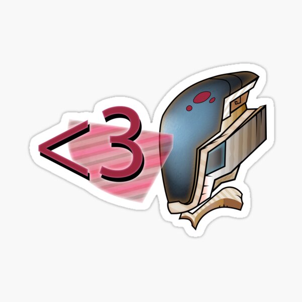 Borderlands 3 - Zer0 Cartoon Sticker