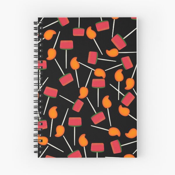 Item preview, Mexican paletas black background design designed and sold by kuallidesigns.