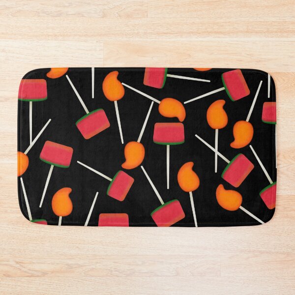 Item preview, Mexican paletas black background design designed and sold by kuallidesigns.