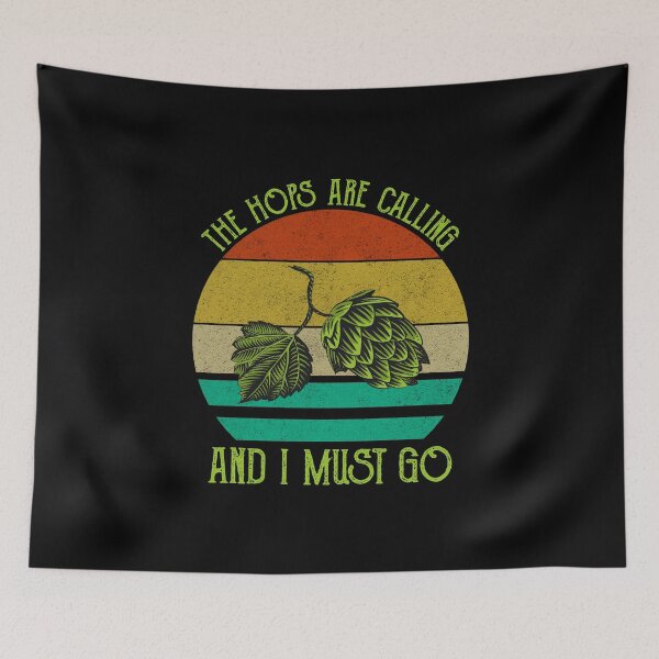 Item preview, The Hops Are Calling And I Must Go designed and sold by Cat Lady Designs.
