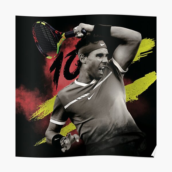 Rafael Nadal Sport Tennis Legend Póster