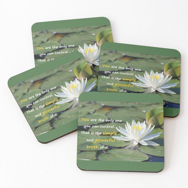 Item preview, Water Lily with quote designed and sold by JoanneKenney.
