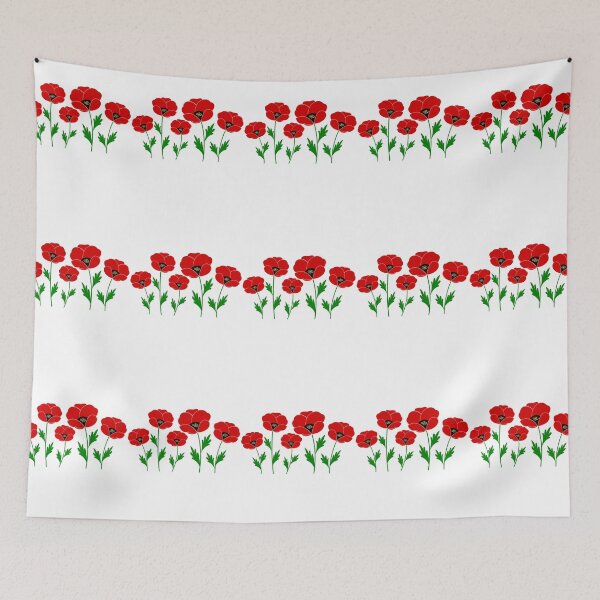 Artikelvorschau, *Poppies decor* entworfen und verkauft von Berezabella.