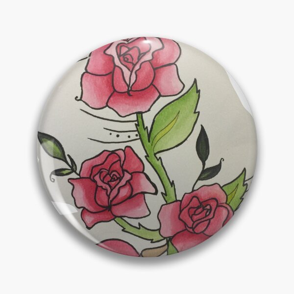 Item preview, AMA - Tradition Rose Tattoo Flash Sheet designed and sold by CassieFrassArt.