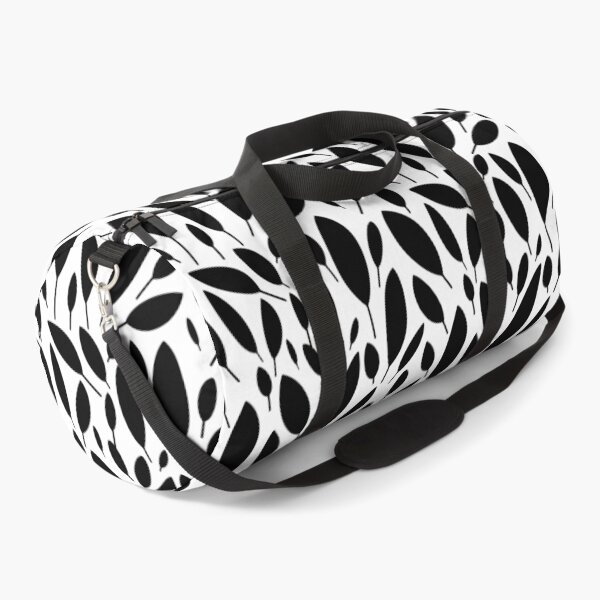 Item preview, black and white leaves pattern. Scandinavian stye designed and sold by Dustick.