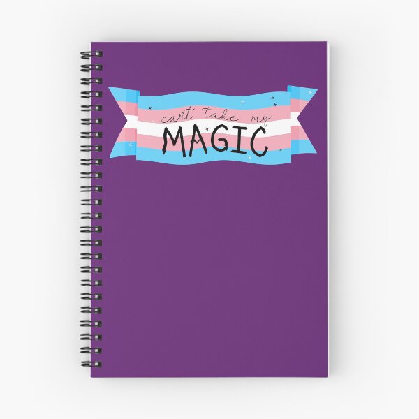 Item preview, "Can't Take My Magic" Trans Flag designed and sold by LochNestFarm.