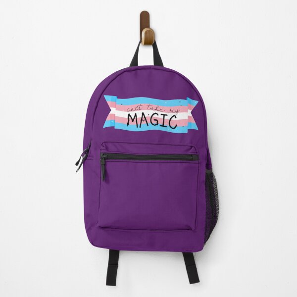 Item preview, "Can't Take My Magic" Trans Flag designed and sold by LochNestFarm.